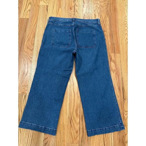 J. Crew Wide Leg Crop Jeans - Picture 2 of 5